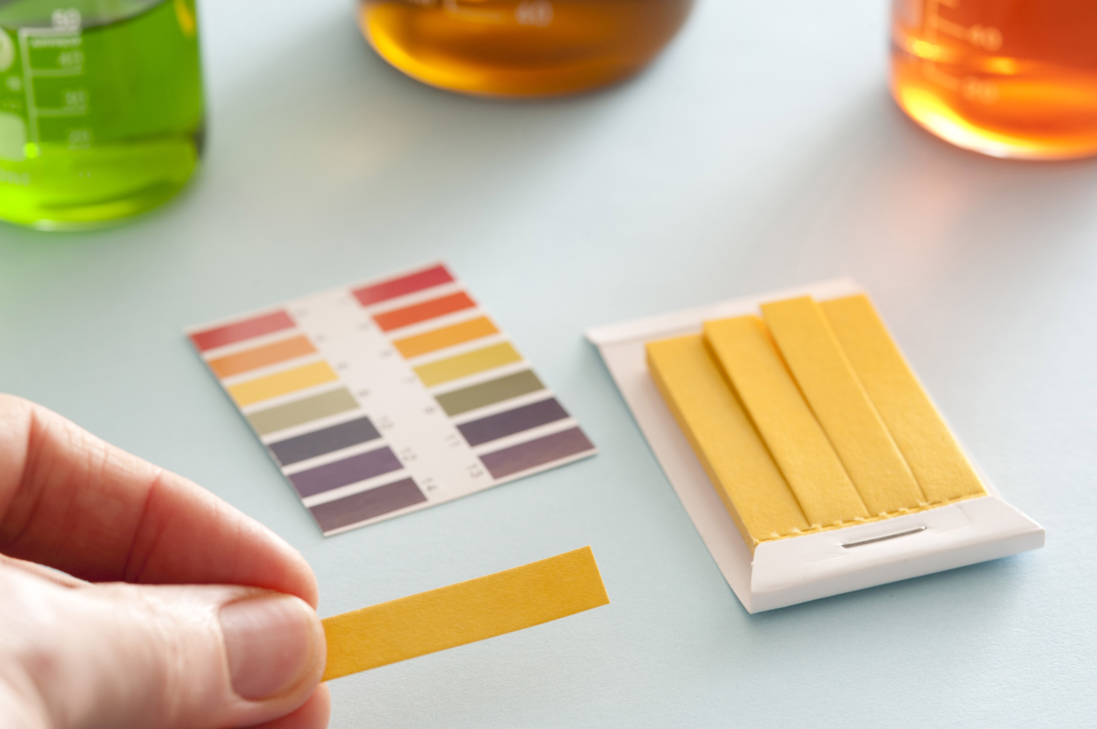 Free Stock Image Of Ph Litmus Paper Chart And Strips Images